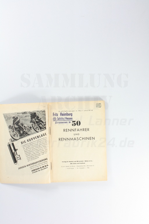 1. (Verlag f. Handel u. Wirtschaft, Müller & Co - Abt. Auto und Kraftrad)