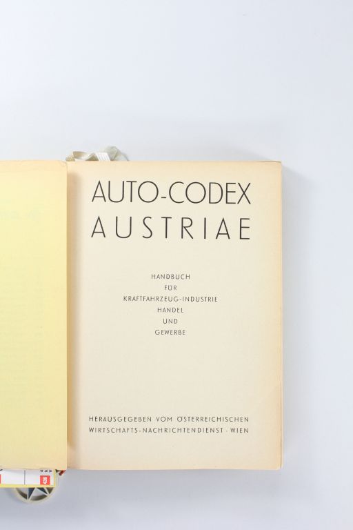 Das große Autobuch - Auto Codex Austriae
