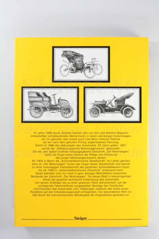 Automobilausstellungen und Fahrzeugtests Teil 1: 1898 -1914