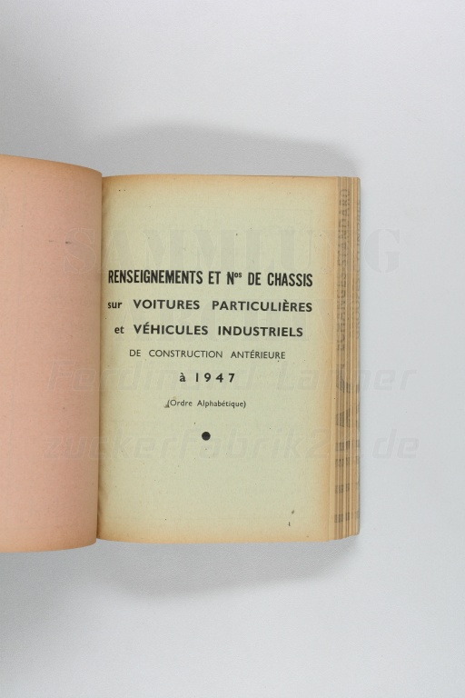 Le catalogue des catalogues - 1947 (1935 - 1947)