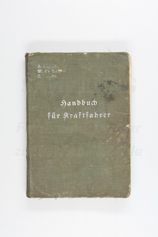 Handbuch für den Kraftfahrer 1941