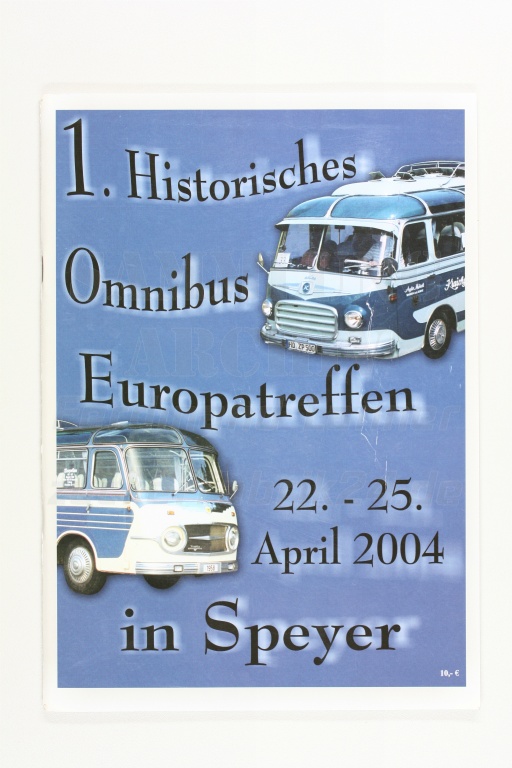 1. Historisches Omnibus Europatreffen 2004