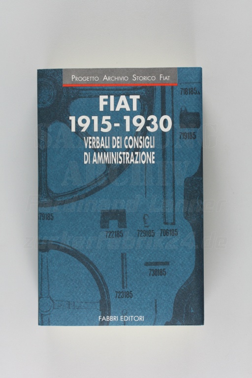 Progetto Archivio Storico Fiat