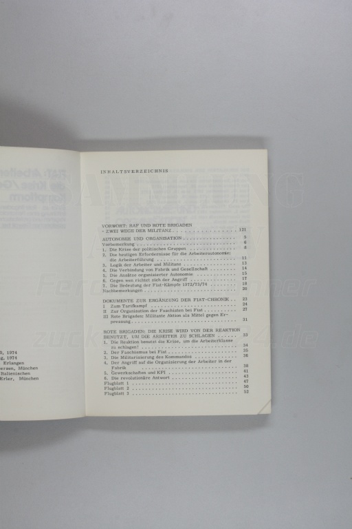 Schriften zum Klassenkampf - 1974