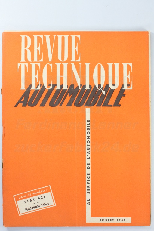 Revue Technique Automobile 
