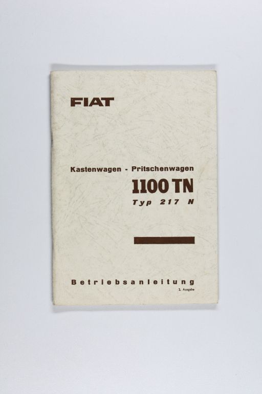 Fiat 1100 TN - 217 N (BA / manual)