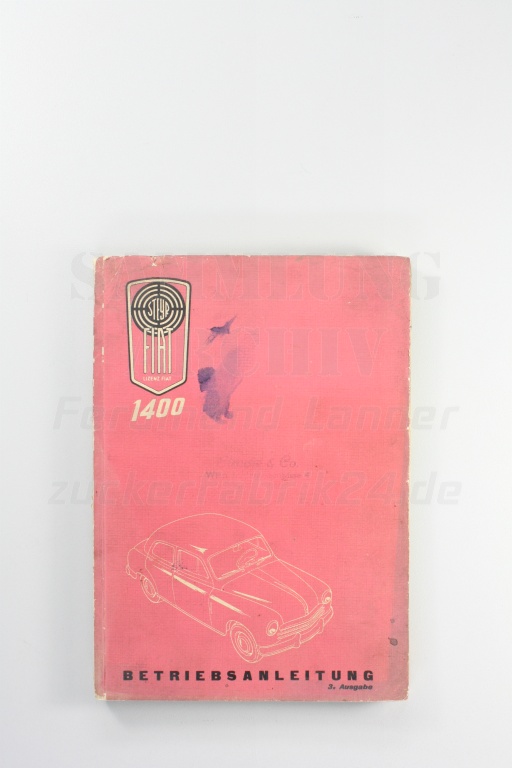 Fiat (Steyr-Fiat) 1400 / 1953 -  (BA / manual)